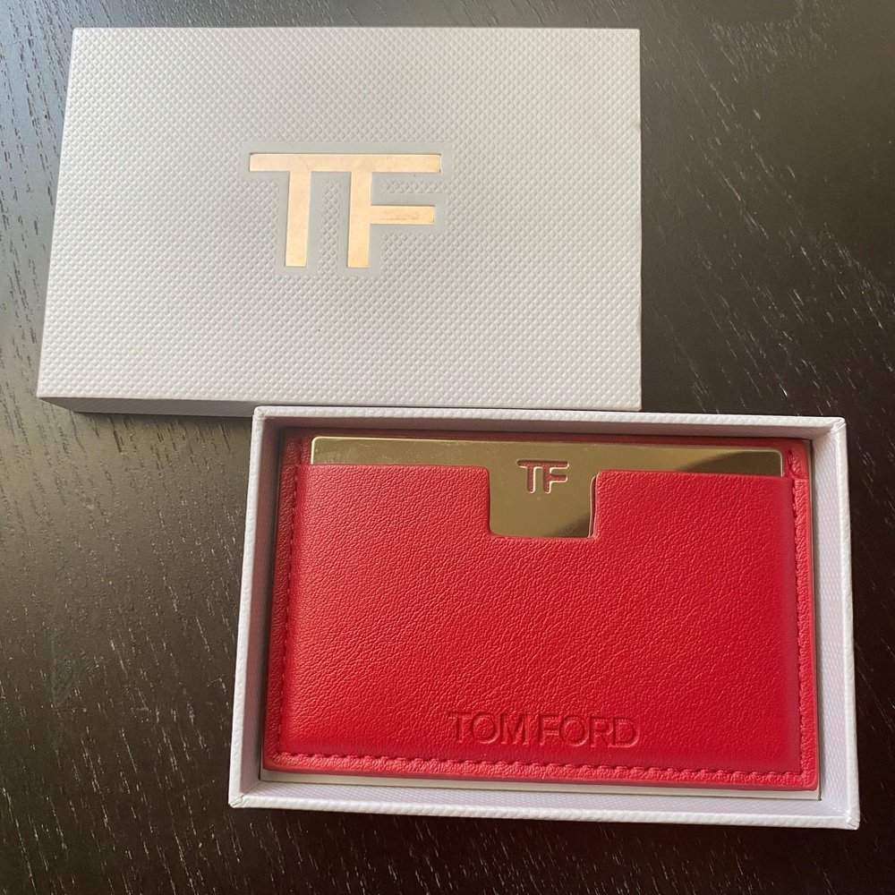TOM FORD Pocket Mirror & Card Holder